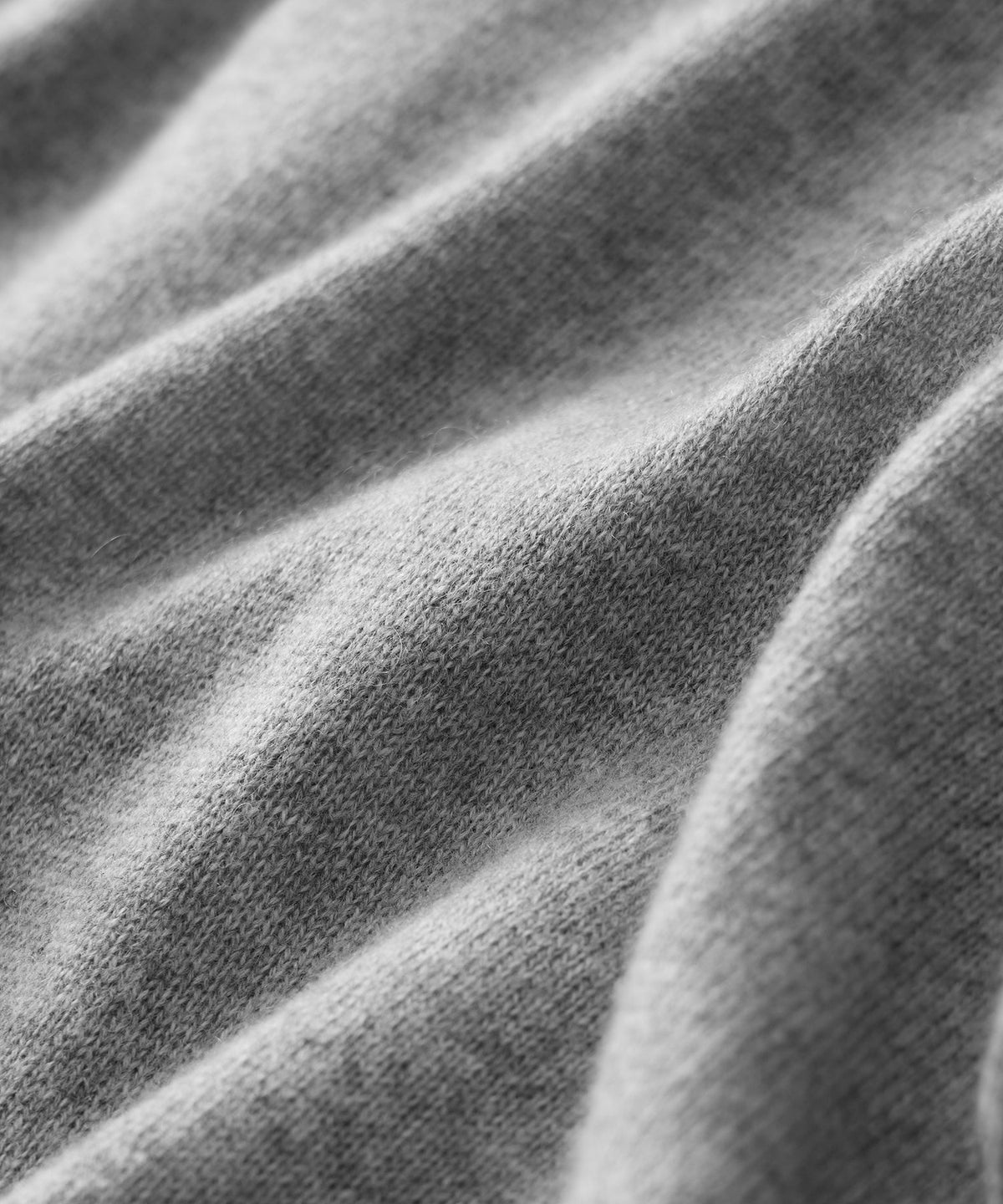 Cashmere Quarter-Zip Sweater Polo - Heather Grey