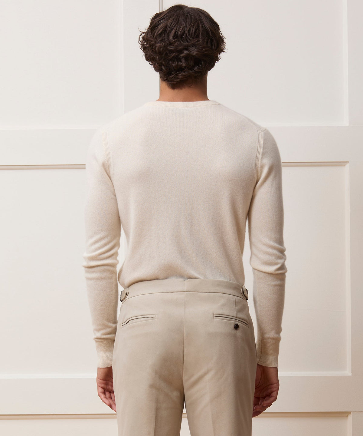 Cashmere Crewneck - Bisque