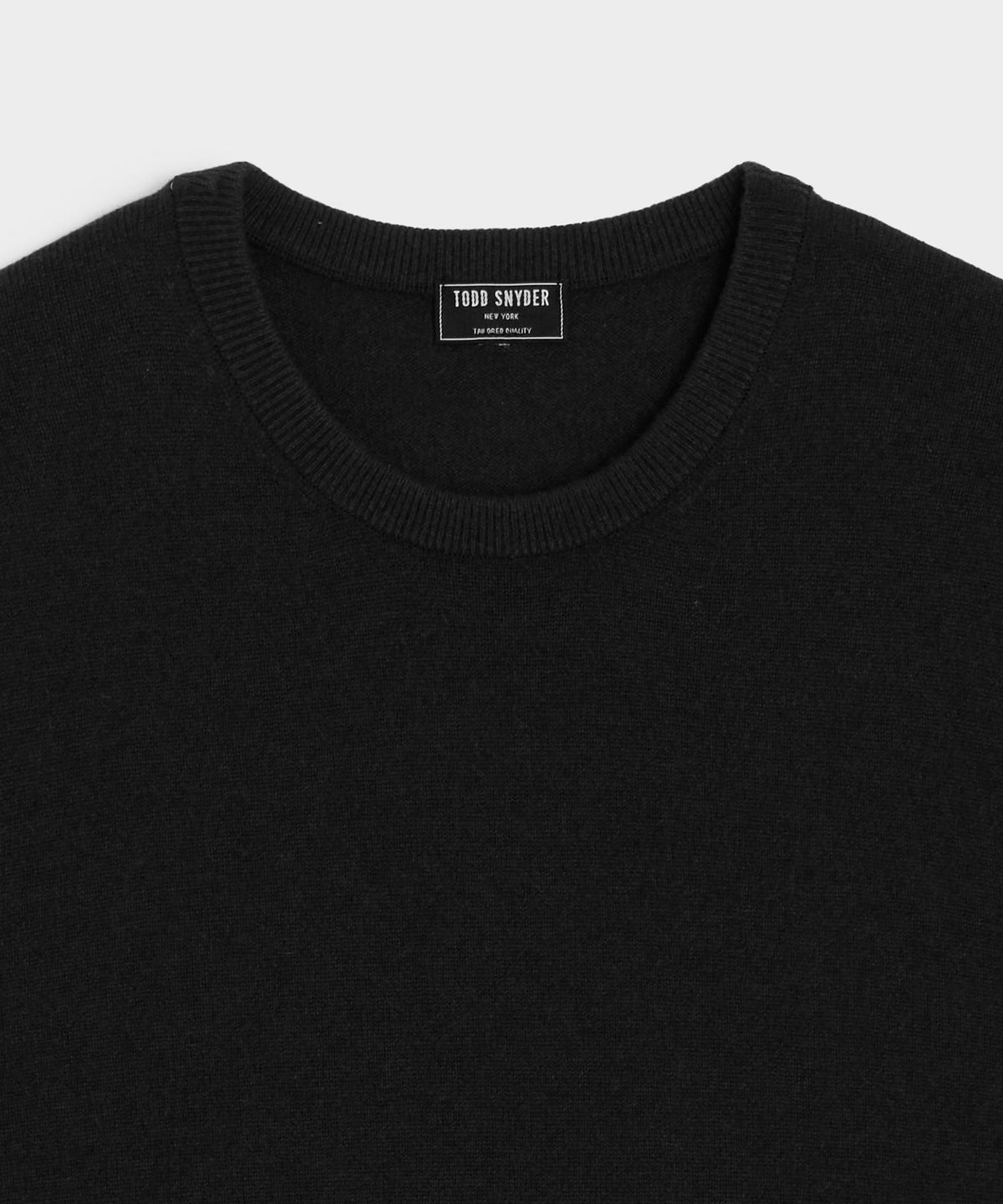 Cashmere Crewneck - Black