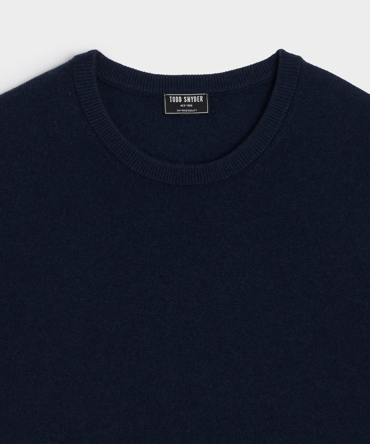 Cashmere Crewneck - Navy