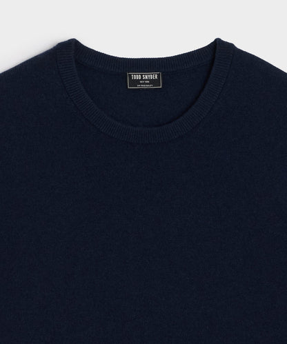 Cashmere Crewneck - Navy