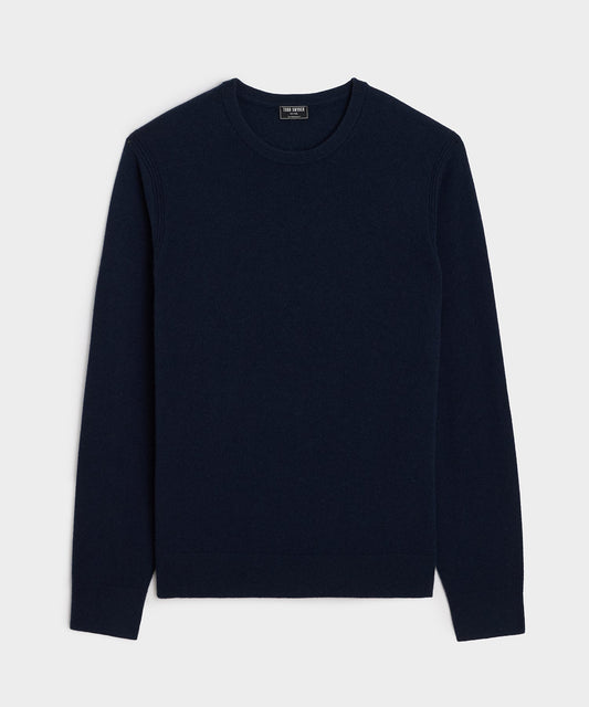 Cashmere Crewneck - Navy