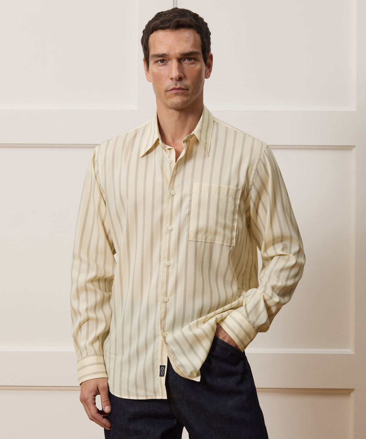 Rayon Big Shirt - Ivory