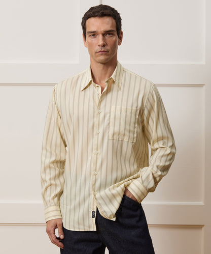 Rayon Big Shirt - Ivory