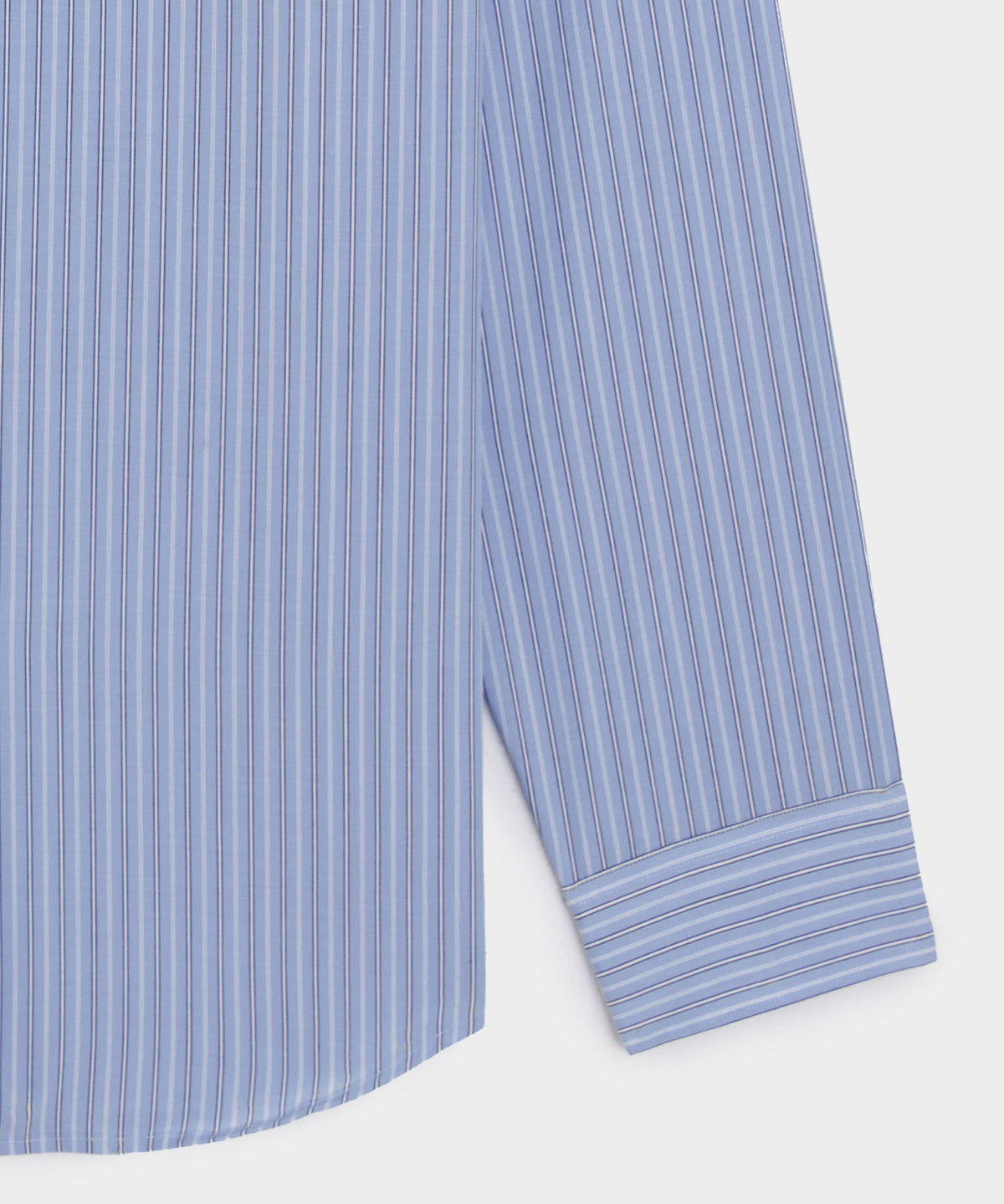 Rayon Big Shirt - Blue