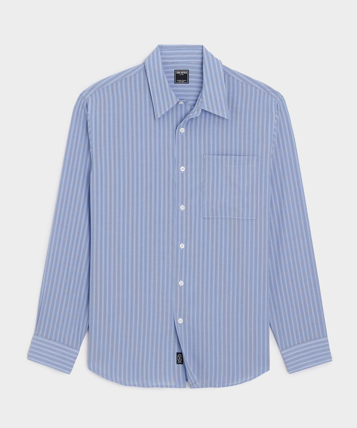 Rayon Big Shirt - Blue