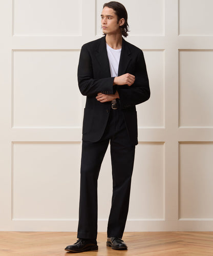 Italian Knit Wythe Sport Coat - Black