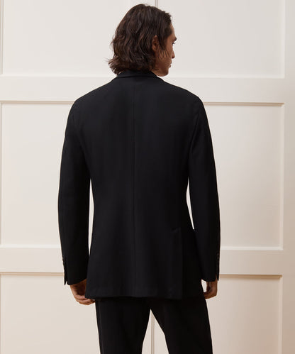 Italian Knit Wythe Sport Coat - Black