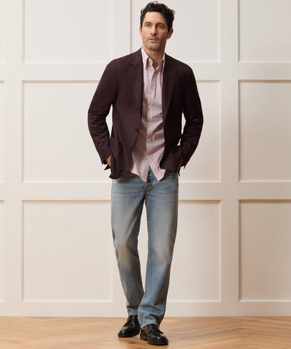 Italian Flannel Sport Coat - Raisin