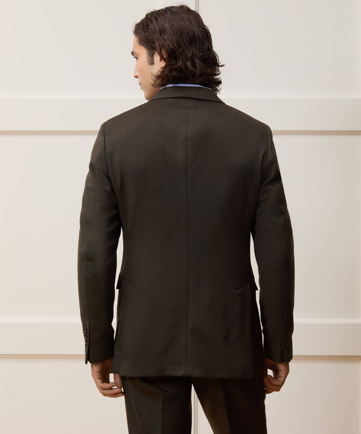 Italian Cashmere Sutton Jacket - Snyder Olive