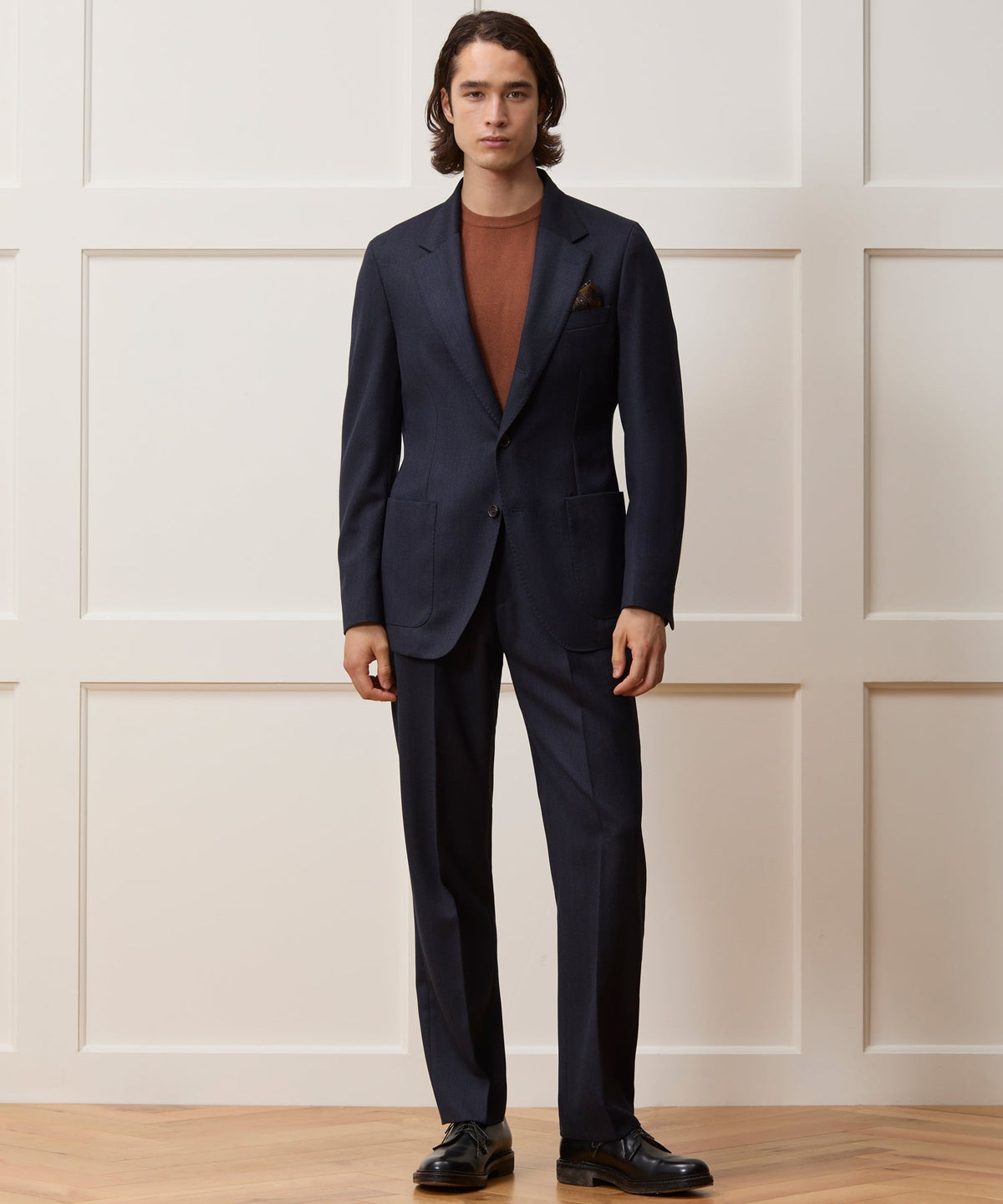 Italian Cavalry Twill Madison Jacket - Indigo
