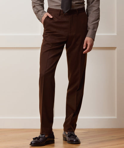 Italian Cashmere Sutton Trouser - Chocolate