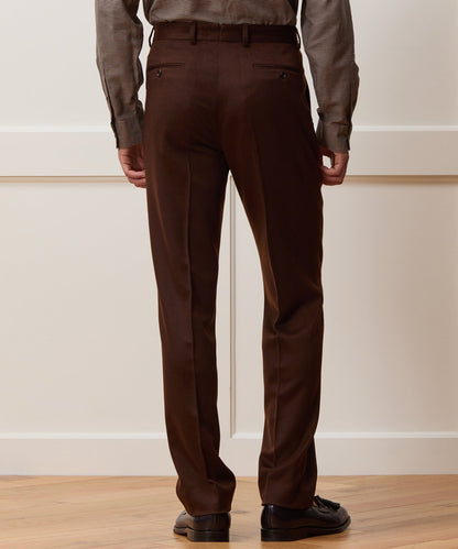 Italian Cashmere Sutton Trouser - Chocolate