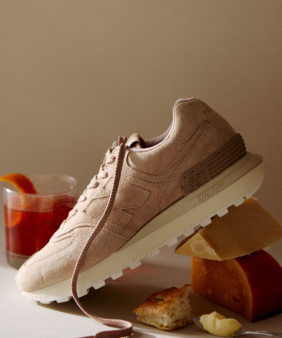 Todd Snyder & New Balance 574 Legacy Sneaker - Desert Rose