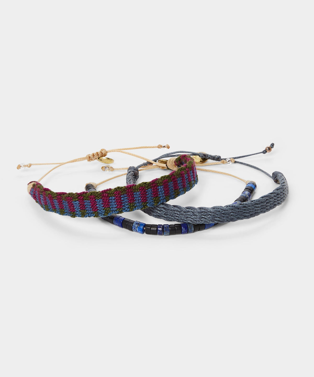Guanábana Bracelet Set - Sky Blue