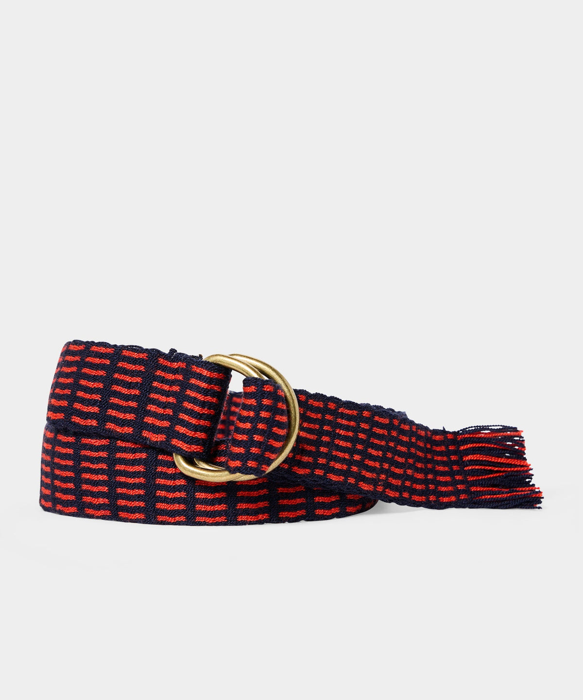 Guanábana O-Ring Fabric Belt - Navy