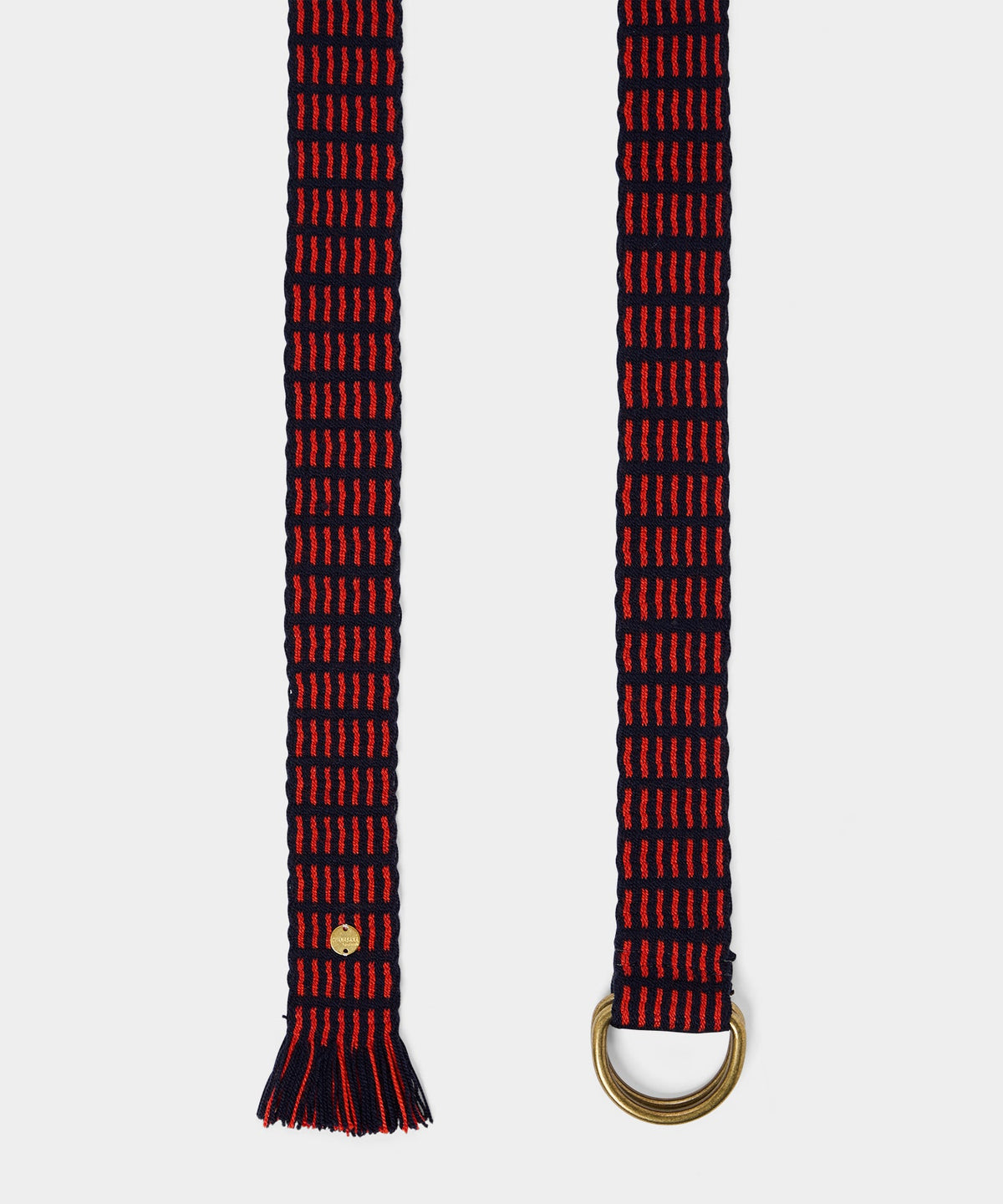 Guanábana O-Ring Fabric Belt - Navy