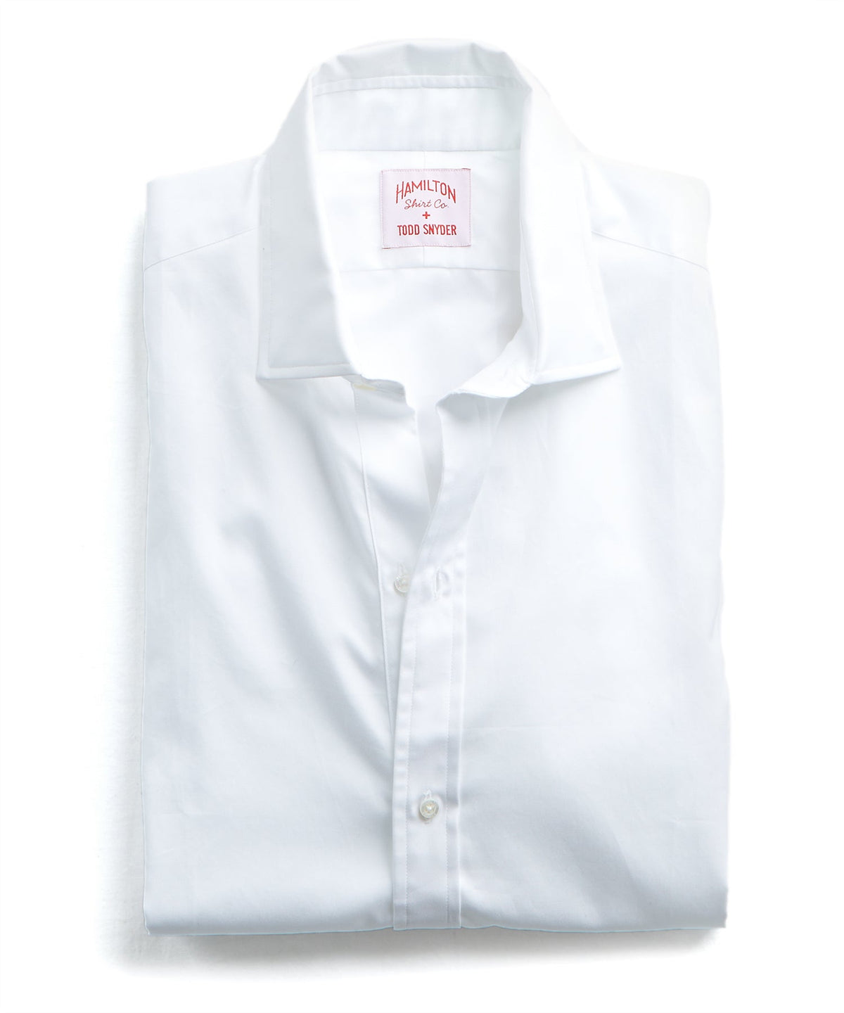 Hamilton + Todd Snyder Tuxedo Shirt with French Cuff - White