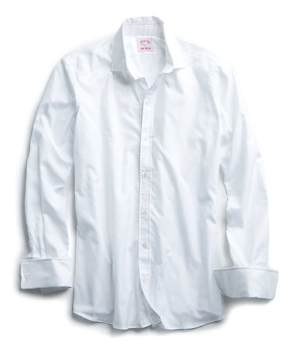 Hamilton + Todd Snyder Tuxedo Shirt with French Cuff - White