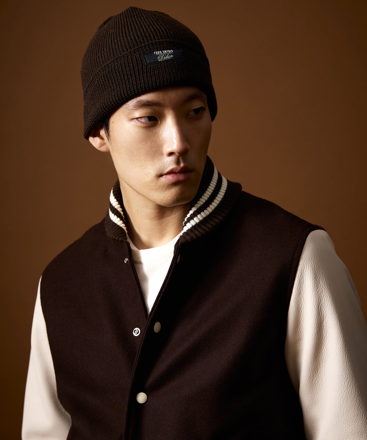 Todd Snyder x Dehen Knit Watch Cap - Dark Mocha