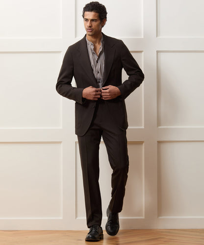 Italian Gabardine Madison Jacket - Caviar