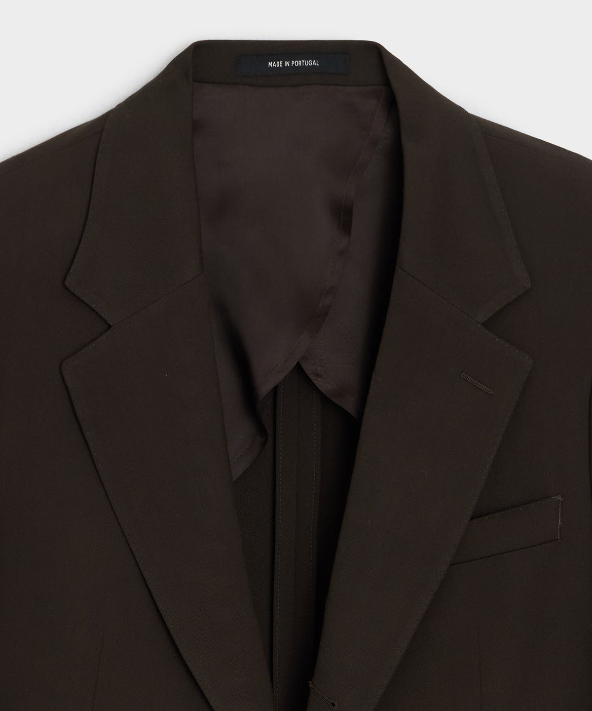 Italian Gabardine Madison Jacket - Caviar