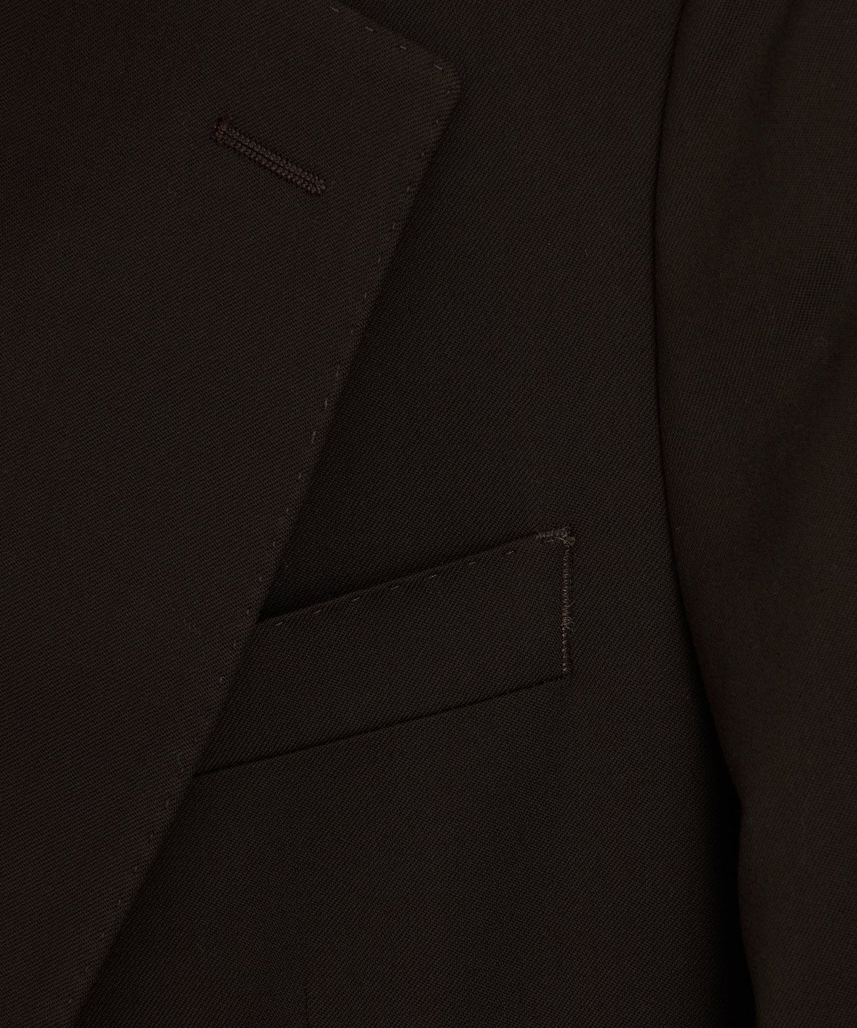 Italian Gabardine Madison Jacket - Caviar