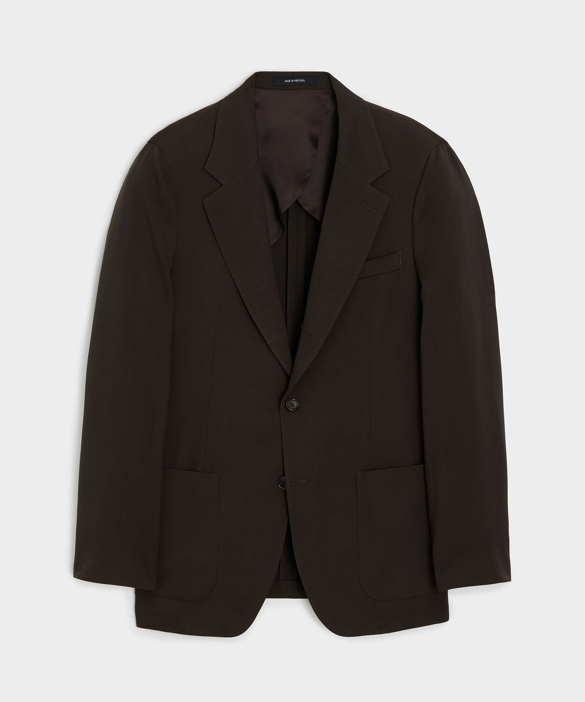Italian Gabardine Madison Jacket - Caviar