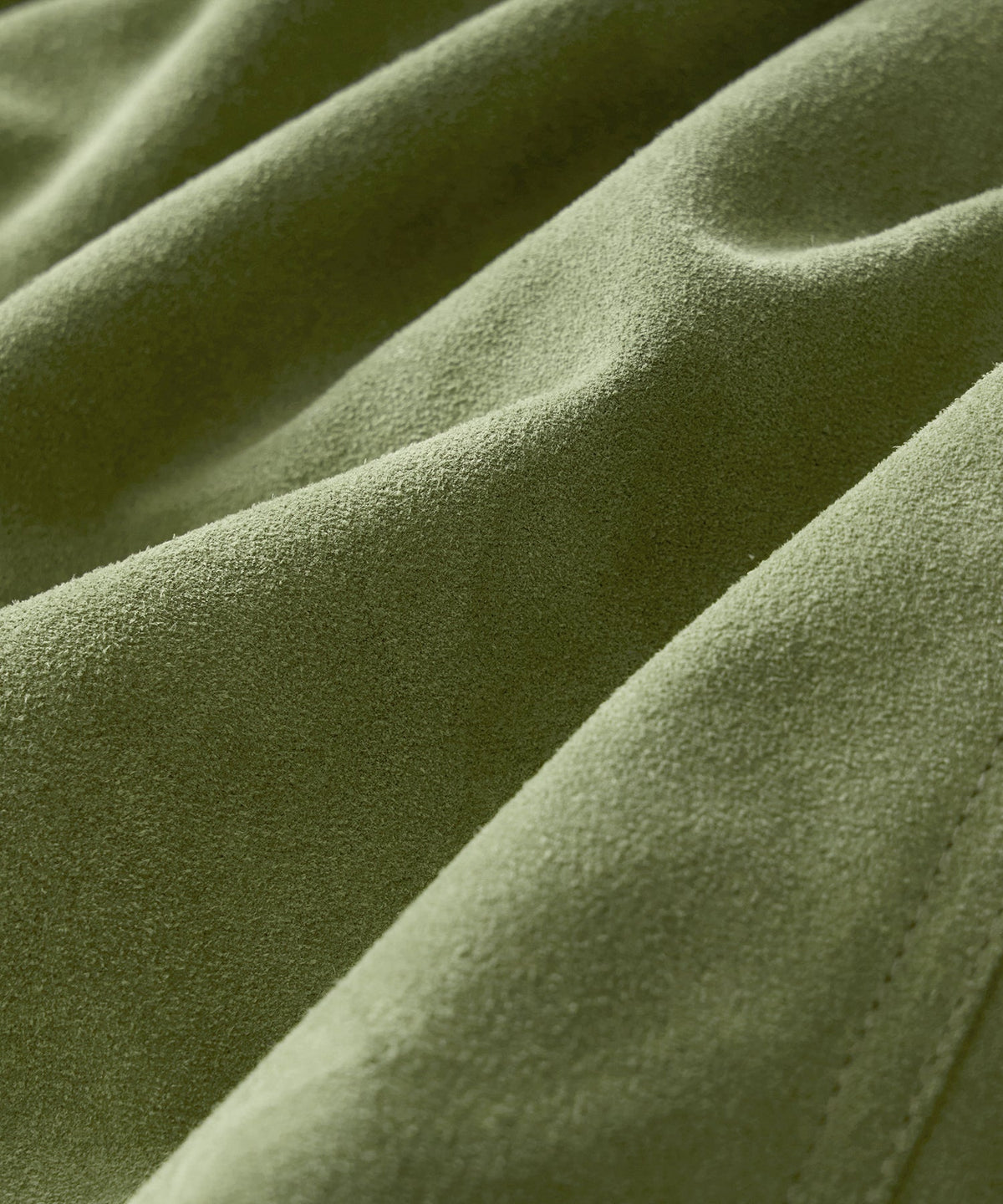 Italian Suede Dylan Jacket - Desert Sage