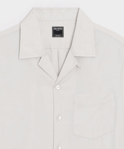 Sueded Tencel Hollywood Shirt - Cream