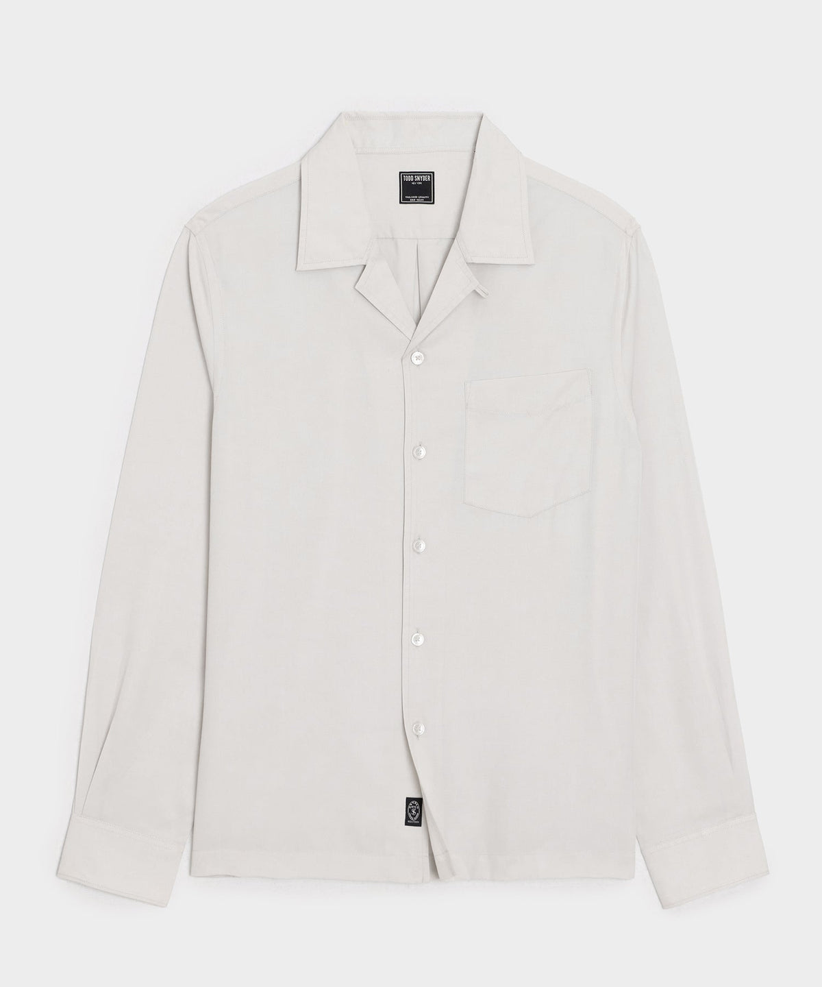 Sueded Tencel Hollywood Shirt - Cream