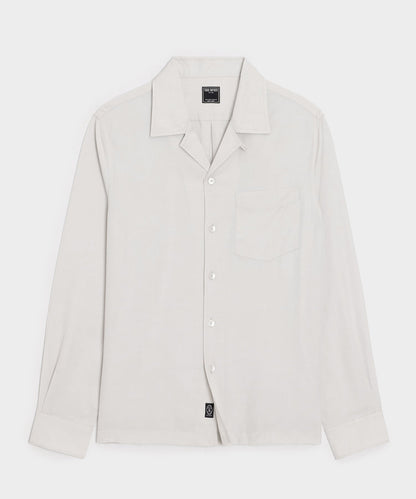 Sueded Tencel Hollywood Shirt - Cream