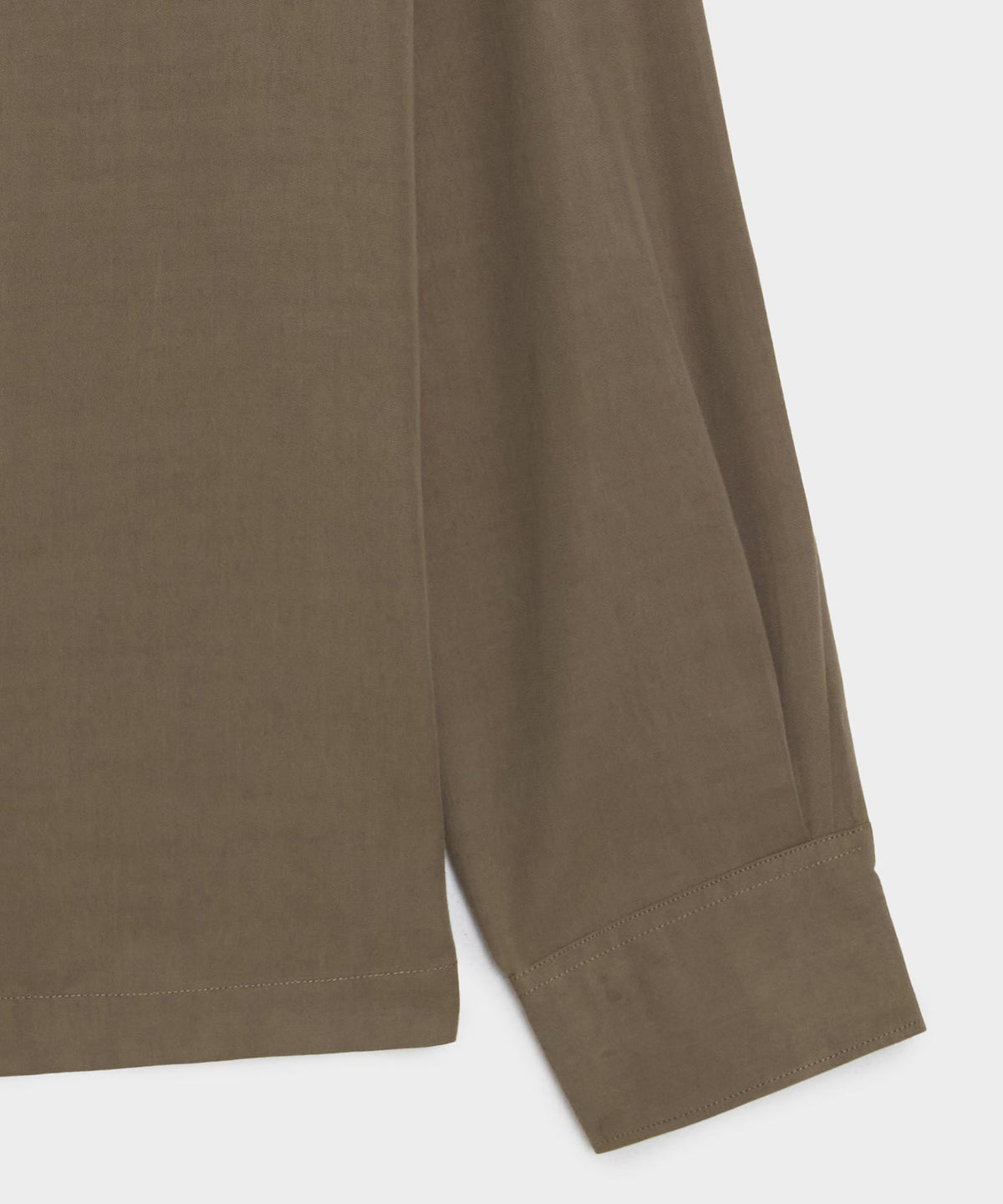 Sueded Tencel Hollywood Shirt - Taupe