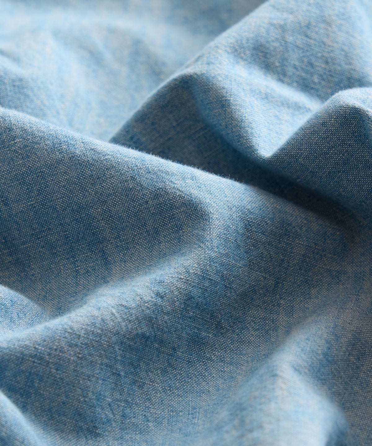 Chambray Mechanic Shirt - Bleached Indigo