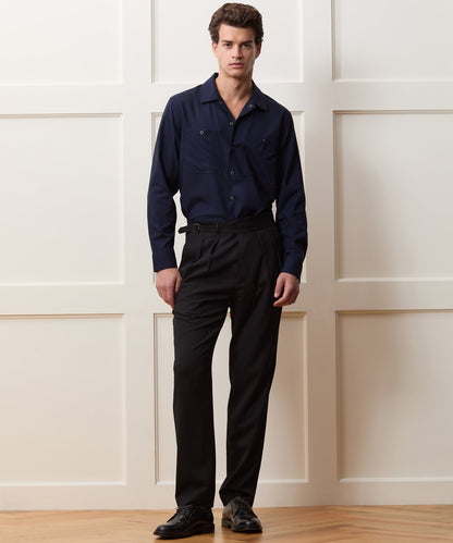 Merino Mechanic Shirt - Navy