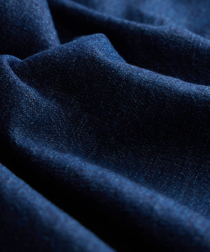 Denim Military Overshirt - Indigo
