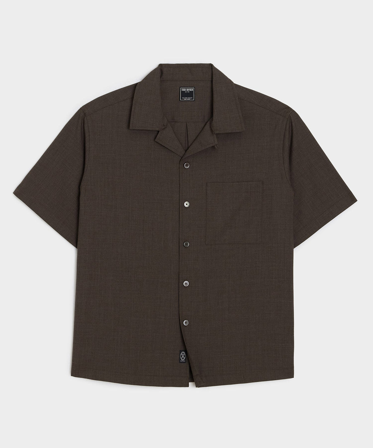 Lightweight Merino Capri Shirt - Brown Heather