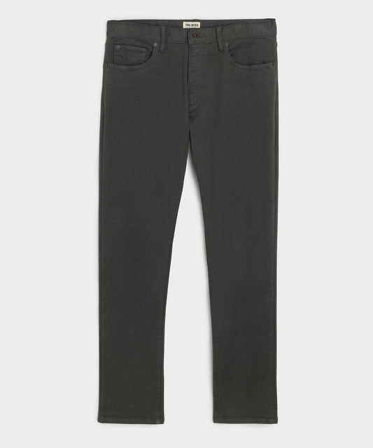 Slim Fit 5-Pocket Chino - Dark Granite