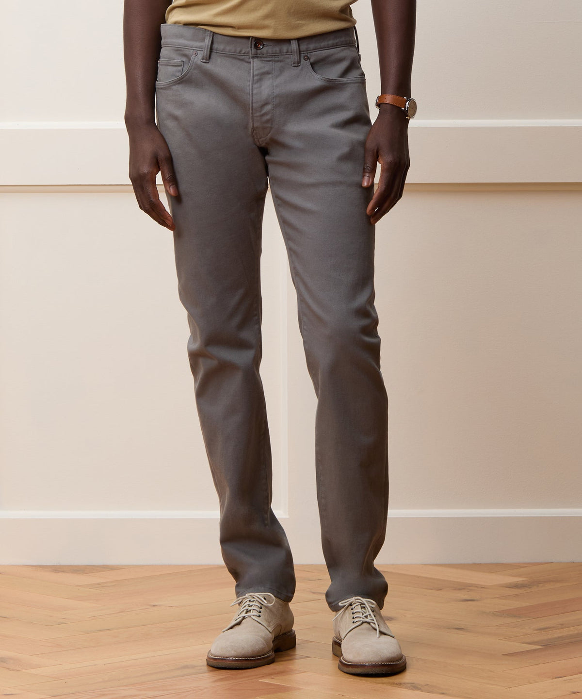 Slim Fit 5-Pocket Chino - Rocky Coast