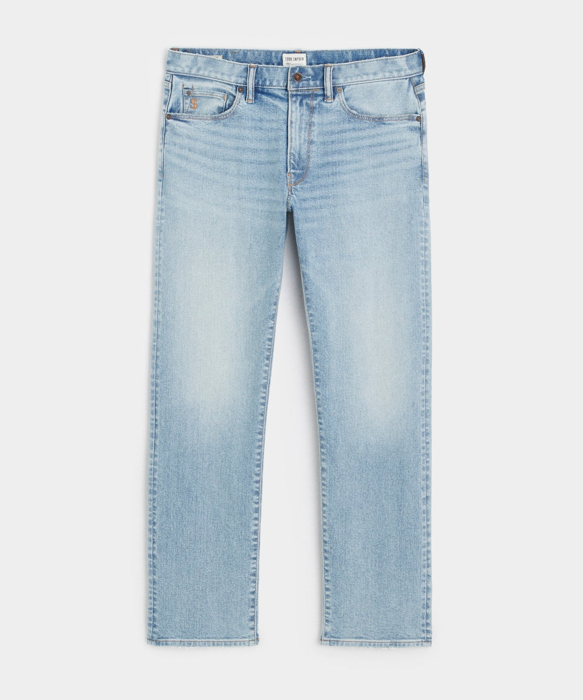 Straight Fit Stretch Jean - Blue