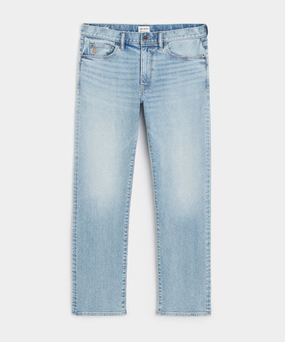 Straight Fit Stretch Jean - Blue
