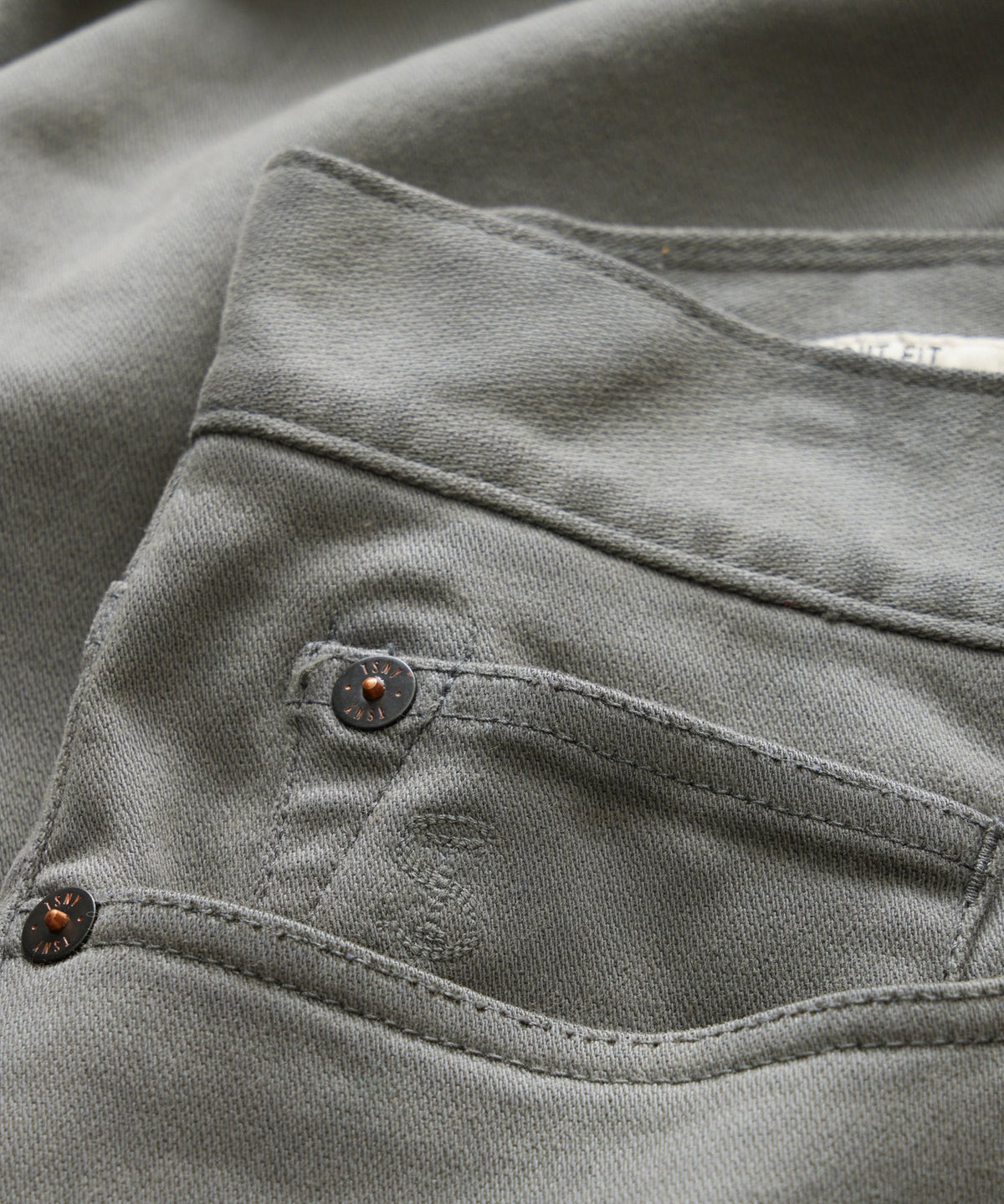 Slim Fit 5-Pocket Chino - Rocky Coast