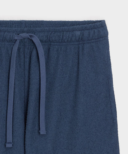 7" Bouclé Short - Smoked Cobalt