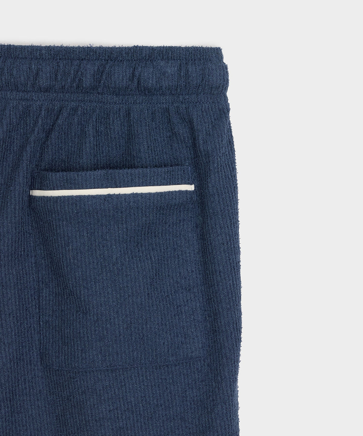 7" Bouclé Short - Smoked Cobalt