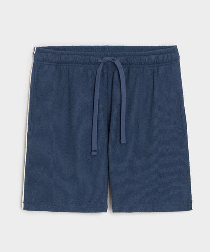 7" Bouclé Short - Smoked Cobalt