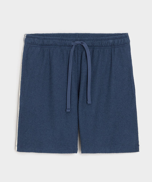 7" Bouclé Short - Smoked Cobalt