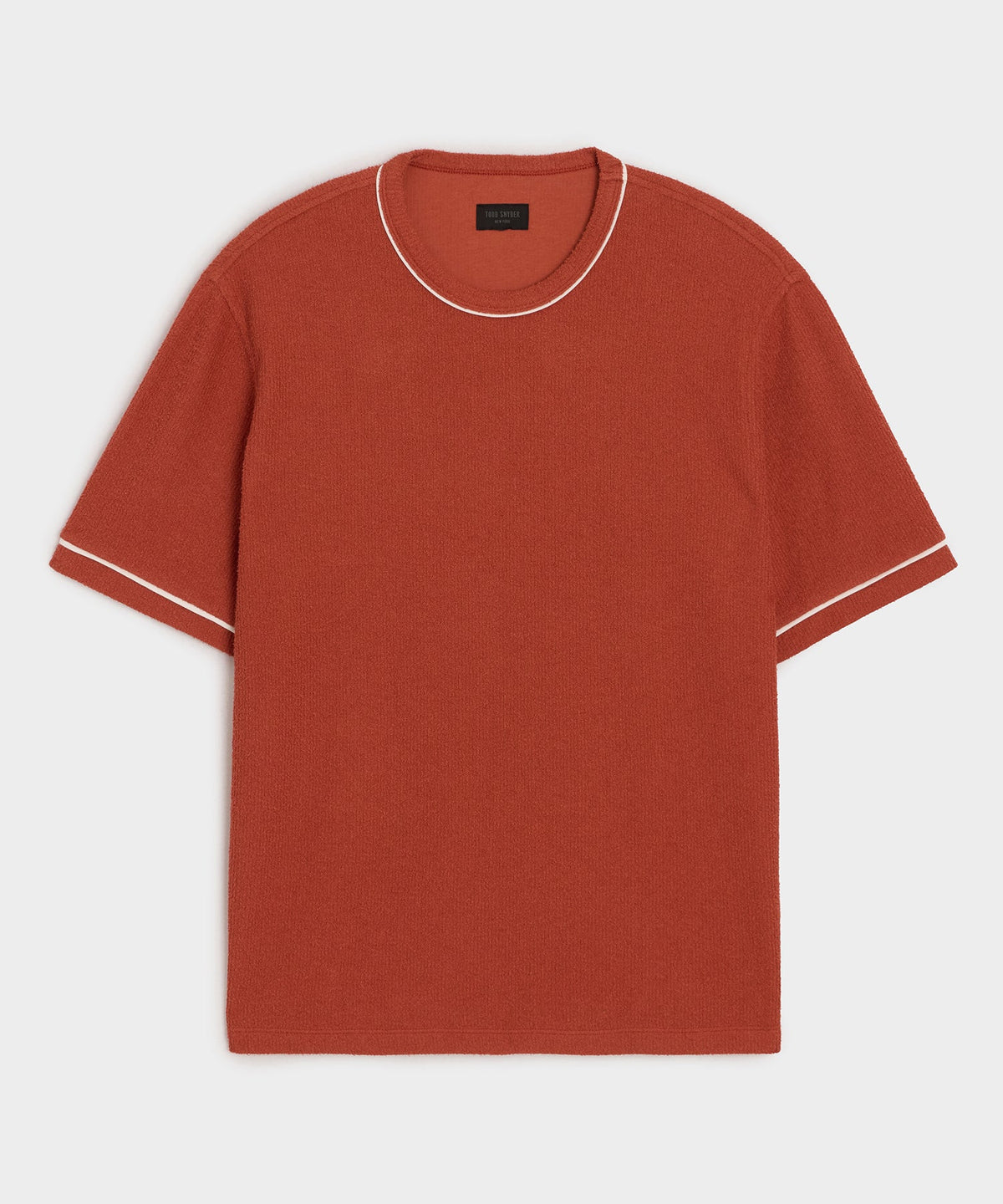 Bouclé Tee - Smoked Rocoto