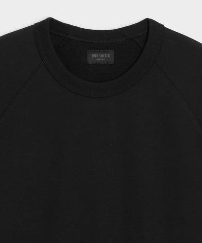 Foundation Short-Sleeve Sweatshirt - Pitch Black
