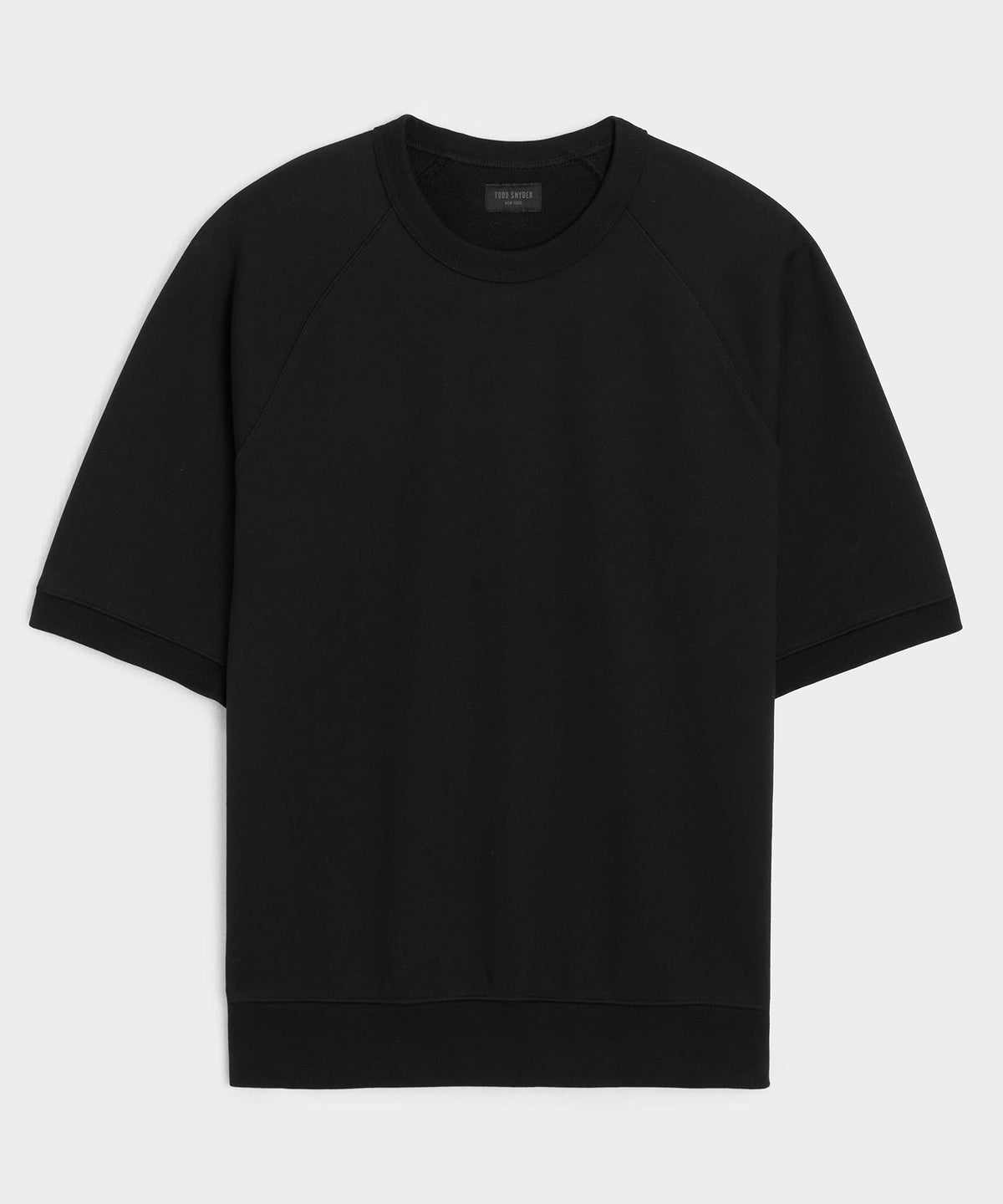 Foundation Short-Sleeve Sweatshirt - Pitch Black