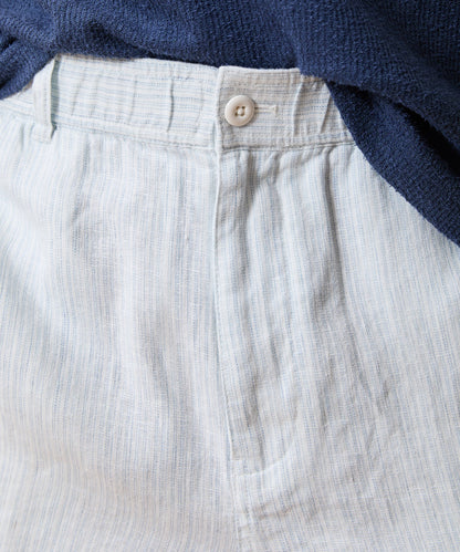 5" Linen Beachcomber Short - Light Indigo